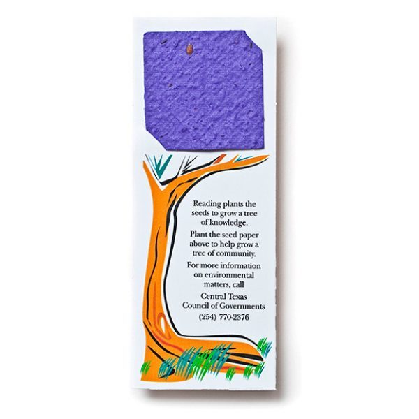 Seed Paper Square Bookmark - PB3 Series - Image 6