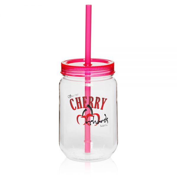 APG130 25 oz Tritan Plastic Mason Jars - Image 6