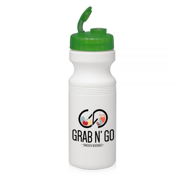 AWB2465 24 oz Bike Water Bottles with Flip Top - Image 3