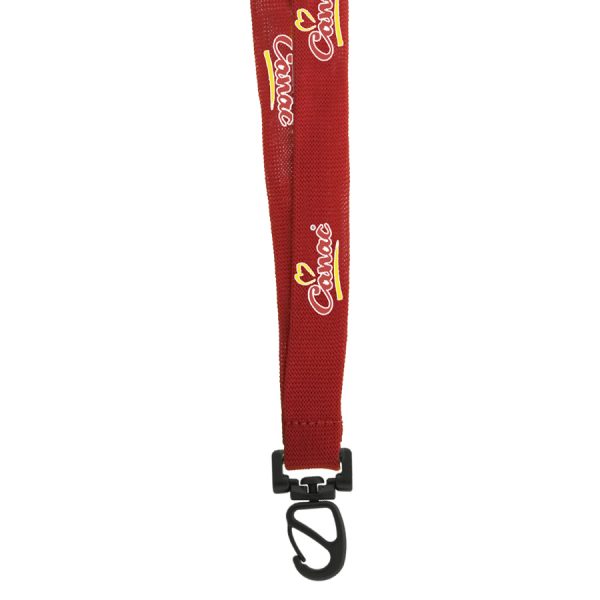 3/4” Recycled Euro Soft Lanyard Item#: L109e - Image 3