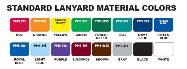 3/8” Screen Printed Lanyard Item#: L103F - Image 4