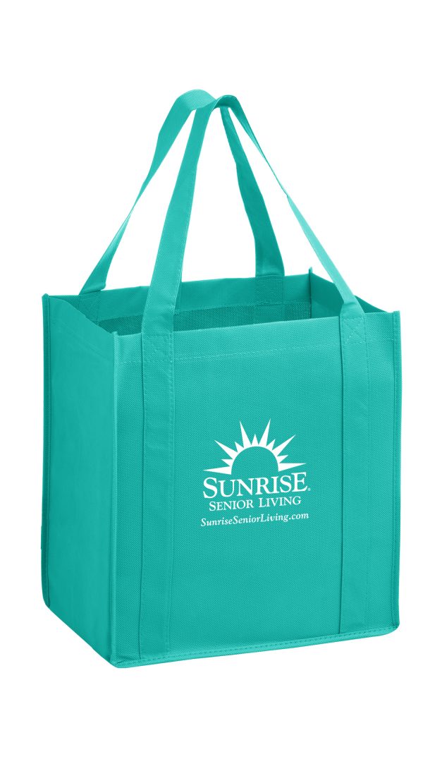 Y2KG12813 Heavy Duty Non Woven Grocery Tote Bag (12W x 8 x 13H) - Image 16