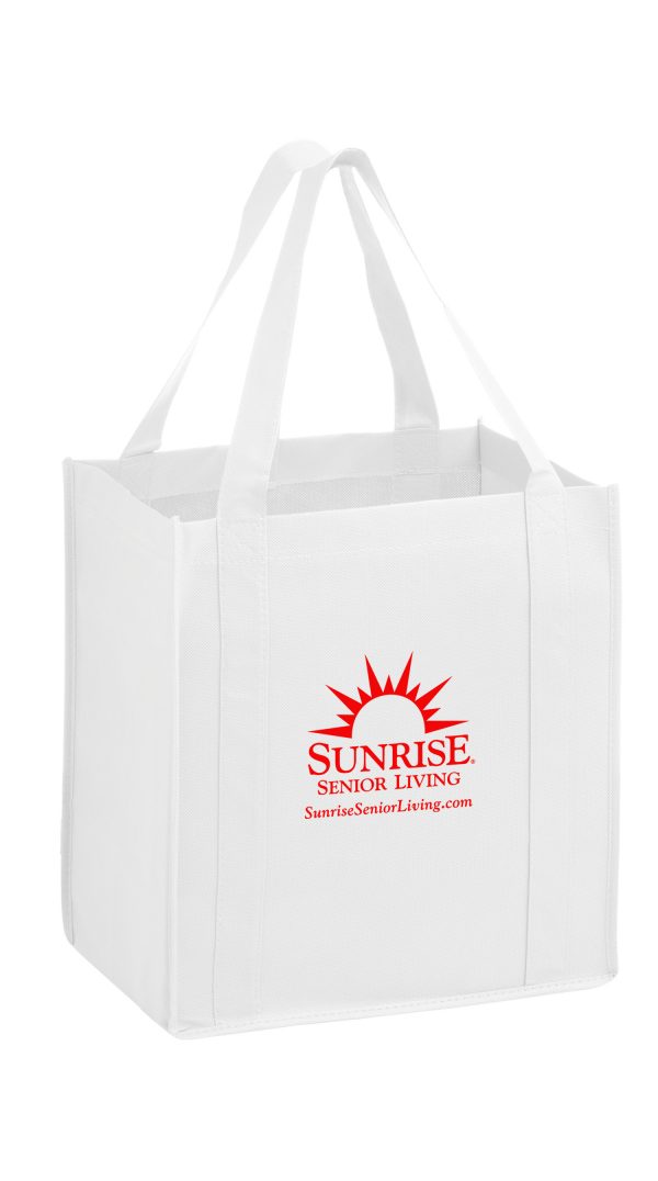 Y2KG12813 Heavy Duty Non Woven Grocery Tote Bag (12W x 8 x 13H) - Image 17