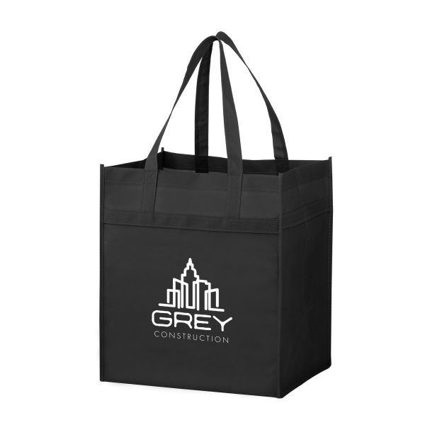 Y2KH131015 Heavy Duty Non Woven Grocery Tote Bag (13W x 10 x 15H) - Image 4