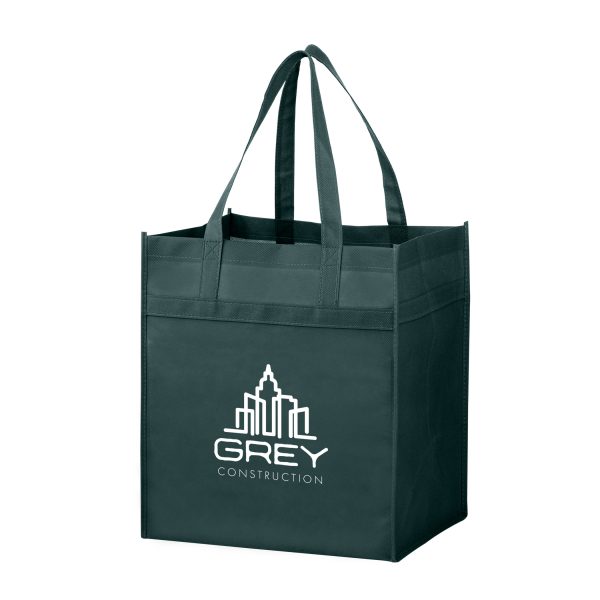 Y2KH131015 Heavy Duty Non Woven Grocery Tote Bag (13W x 10 x 15H) - Image 5