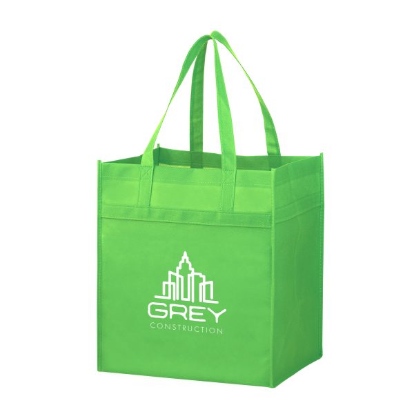Y2KH131015 Heavy Duty Non Woven Grocery Tote Bag (13W x 10 x 15H) - Image 7