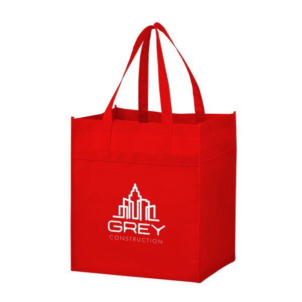 Y2KH131015 Heavy Duty Non Woven Grocery Tote Bag (13W x 10 x 15H) - Image 9