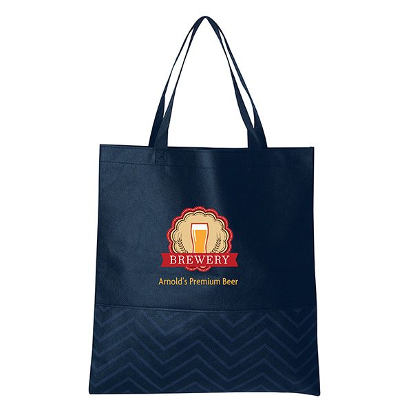 NW9495 Tonal Non Woven Tote (15W x 16H) - Image 4