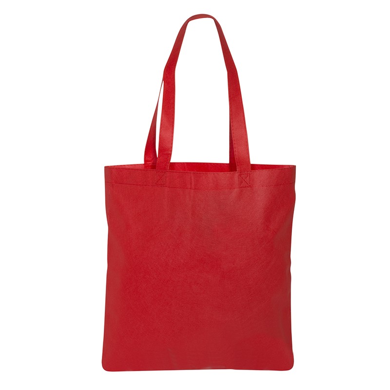 Non Woven Value Tote BG107 Reusable Bags (13.5w x 14.5h) - Image 5