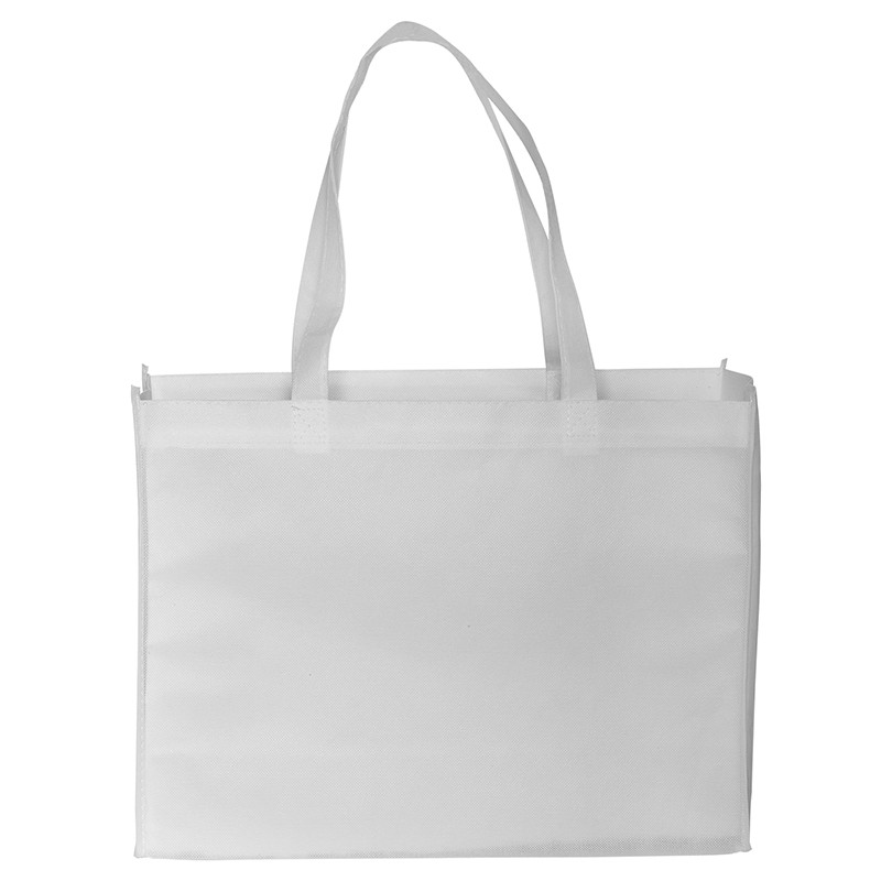 Standard Non Woven Tote BG108 Reusable Bags (16w x 12h x 6d) - Image 3