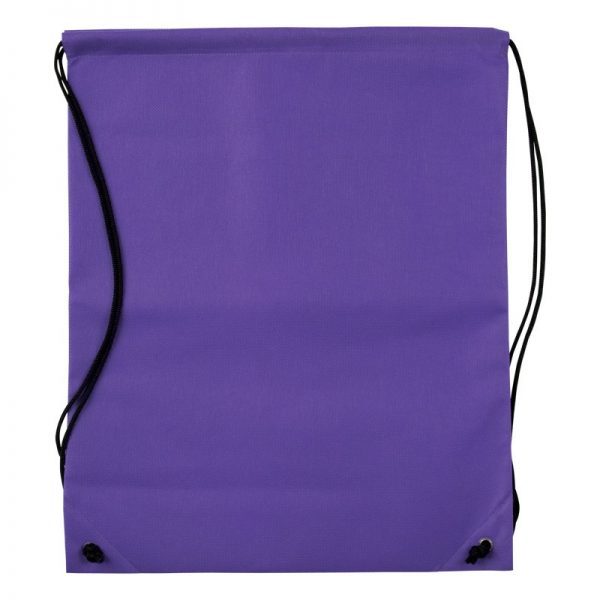 Non Woven Drawstring Cinch Up Backpack BG120 (14.5w x 17.5h x .125d) - Image 6