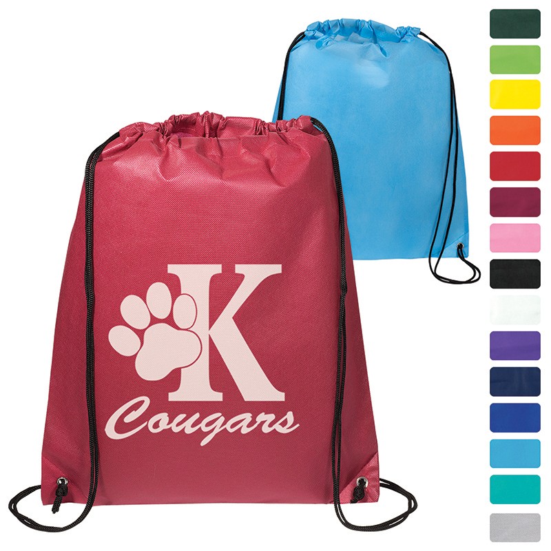 Non Woven Drawstring Cinch Up Backpack BG120
