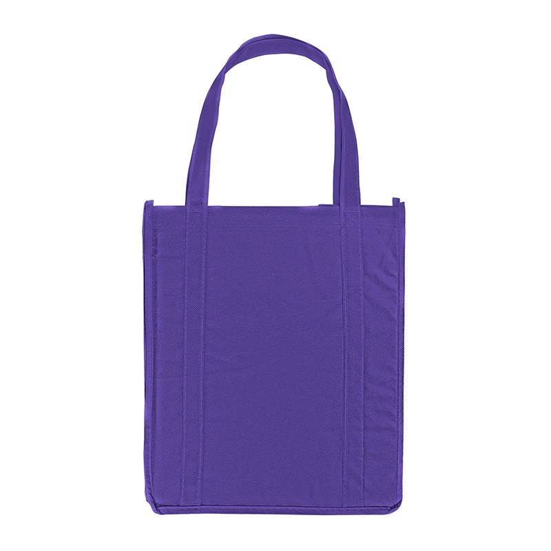 Atlas Non Woven Grocery Tote Reusable Bags BG125 (12w x 14h x 8d) - Image 7