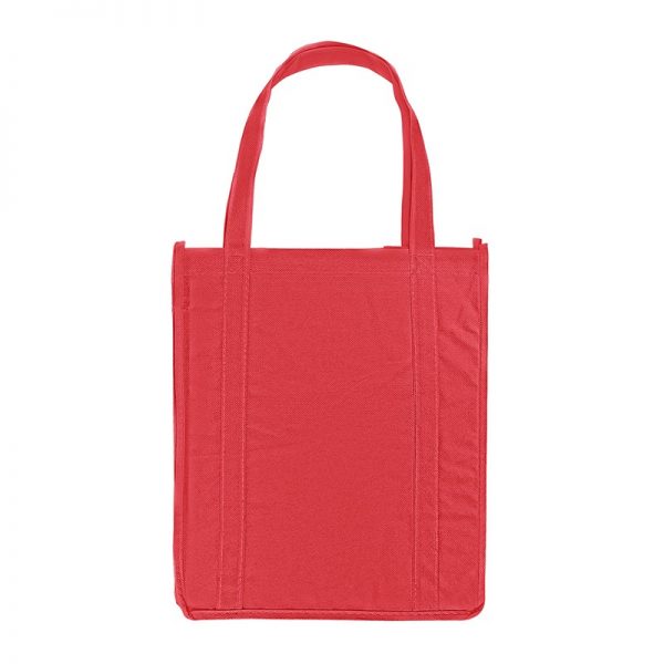 Atlas Non Woven Grocery Tote Reusable Bags BG125 (12w x 14h x 8d) - Image 6