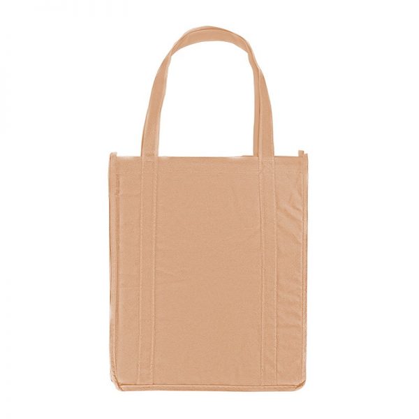 Atlas Non Woven Grocery Tote Reusable Bags BG125 (12w x 14h x 8d) - Image 5