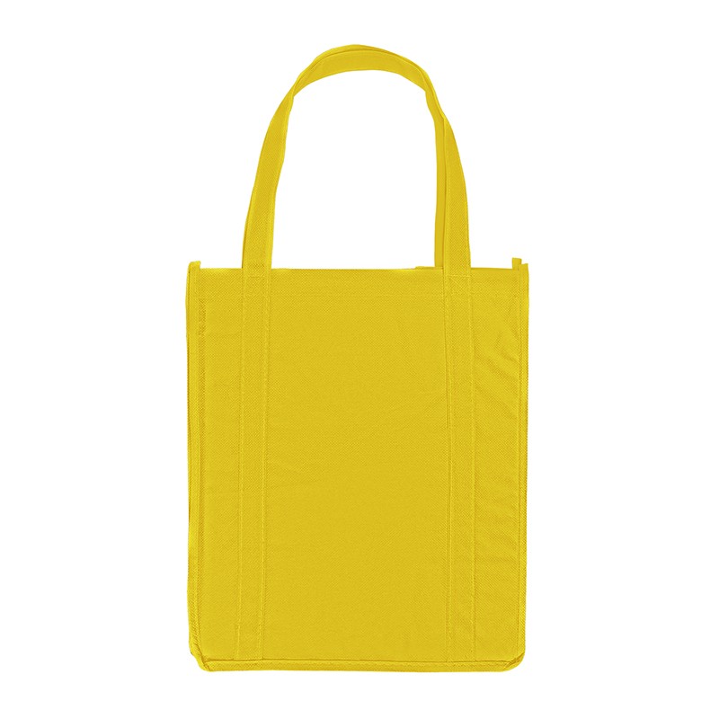 Atlas Non Woven Grocery Tote Reusable Bags BG125 (12w x 14h x 8d) - Image 2