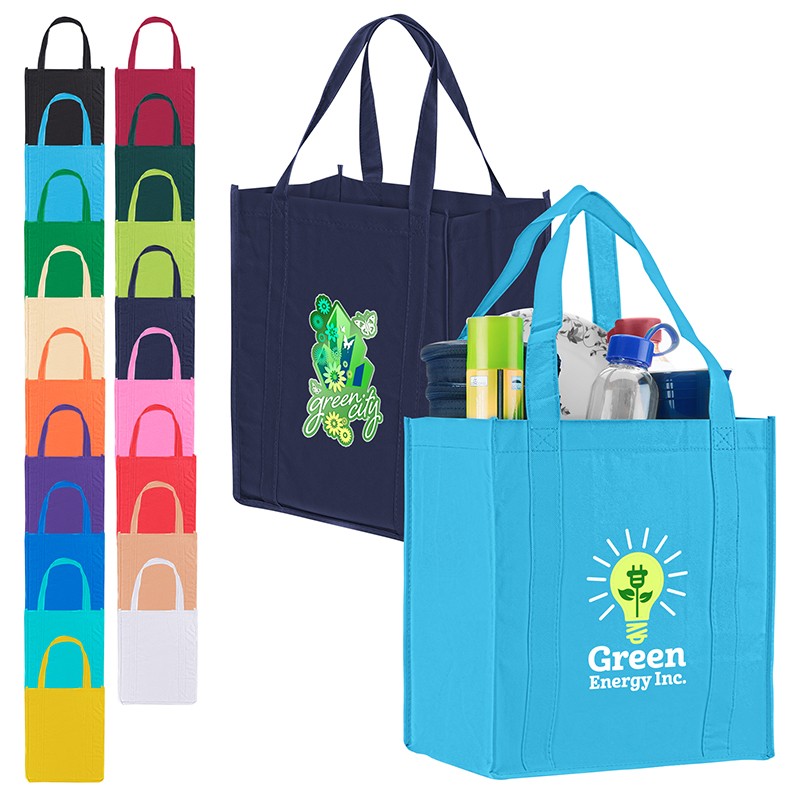 Atlas Non Woven Grocery Tote Reusable Bags BG125