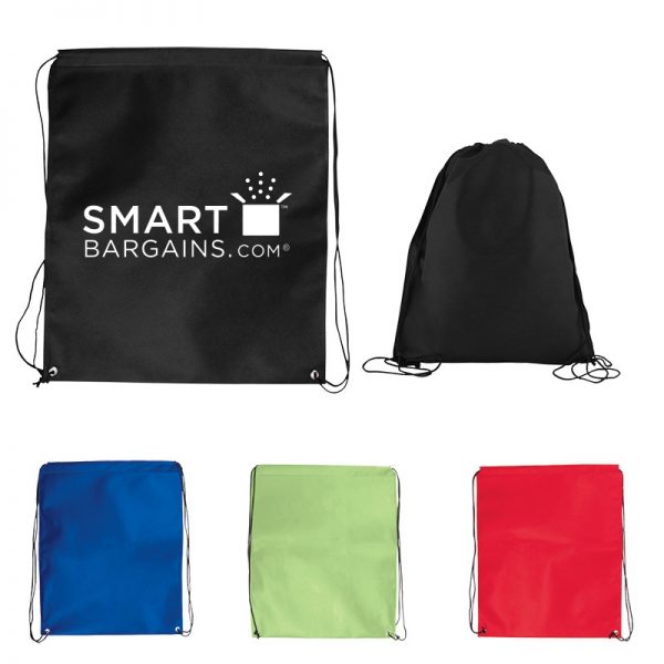 Jumbo Non Woven Drawstring Cinch Up Backpack BG170