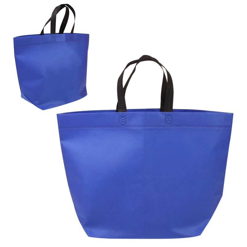 Two Tone Heat Sealed Non Woven Tote BG208 (19w x 13h x 7d) - Image 7