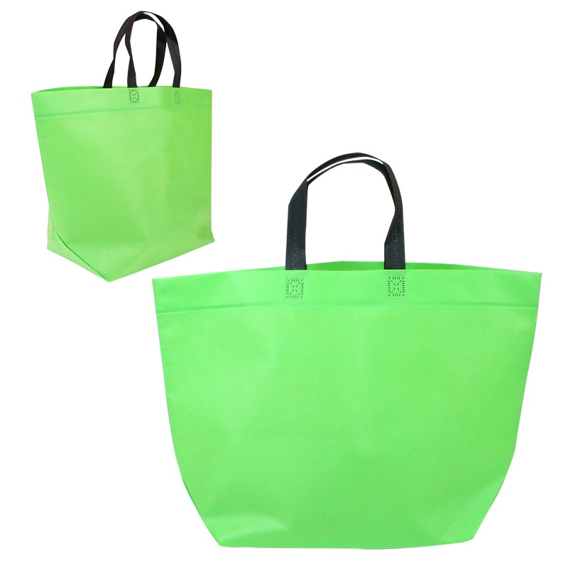 Two Tone Heat Sealed Non Woven Tote BG208 (19w x 13h x 7d) - Image 6