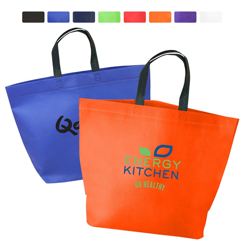 Two Tone Heat Sealed Non Woven Tote BG208