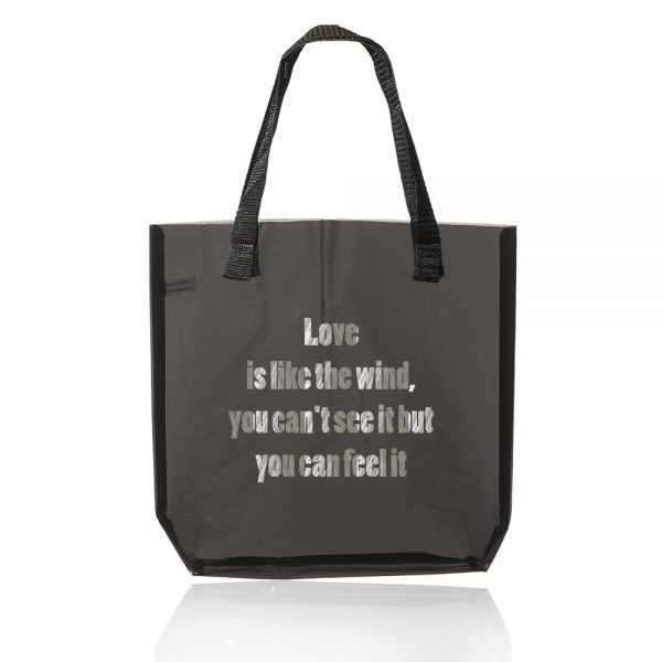Savanna Clear Plastic Tote Bags ATOT259 (12W x 12H x 6D) - Image 7