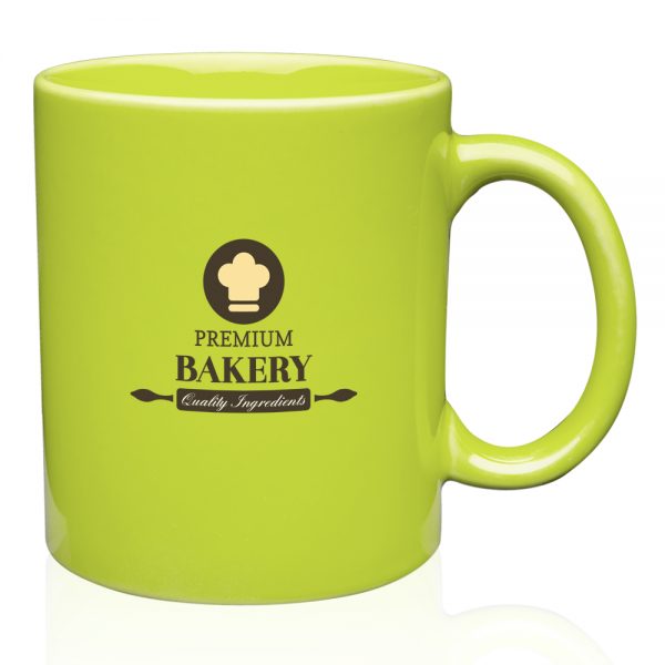 11 oz. Traditional Ceramic Coffee Mugs A7102 - Image 8