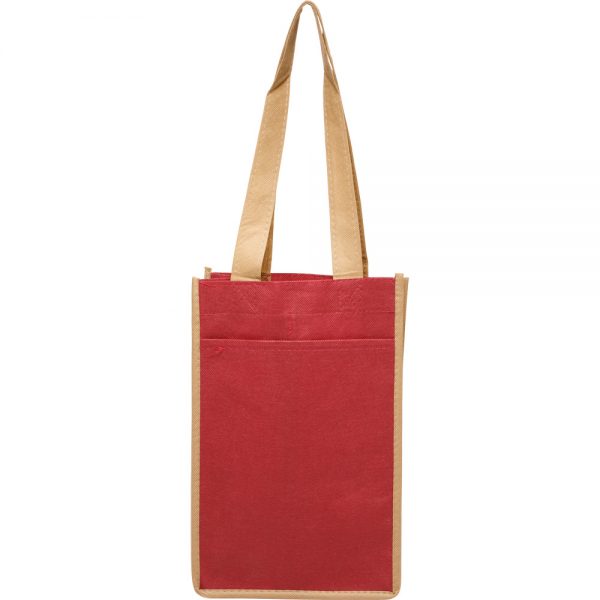 Two Bottle Non-Woven Wine Bags ATOT120 (7W x 11H x 3D in.) - Image 5